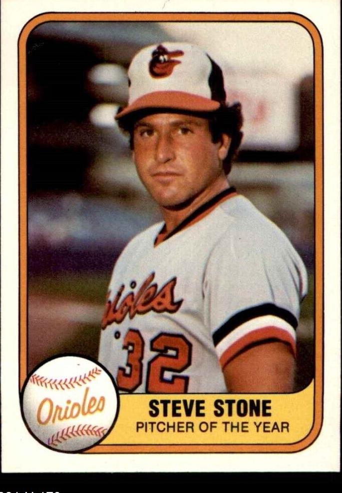 1981 Steve Stone #170