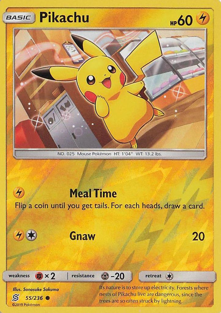 Pikachu 2019 Pokemon Sun & Moon Unified Minds
