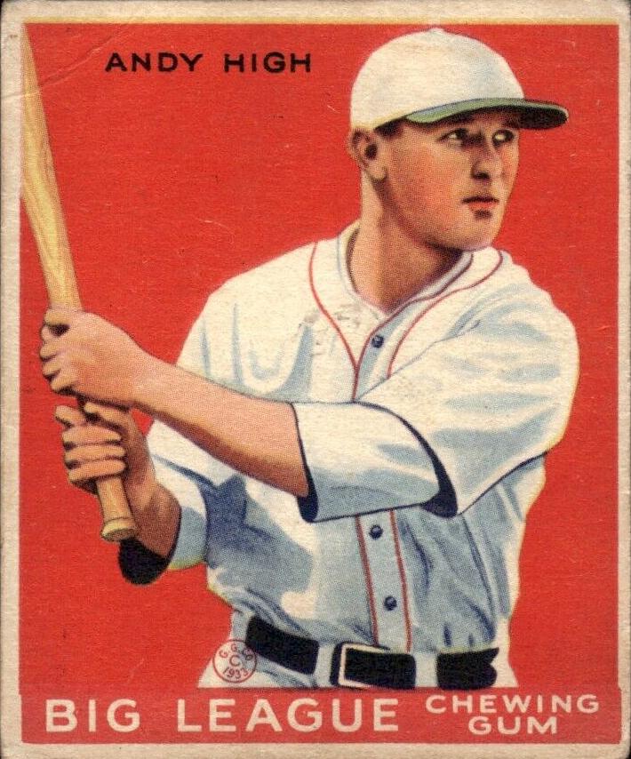 1933 Andy High #182