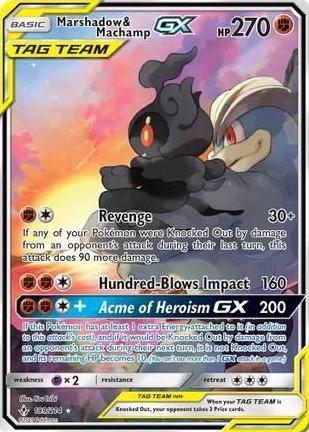2019 Marshadow & Machamp #199