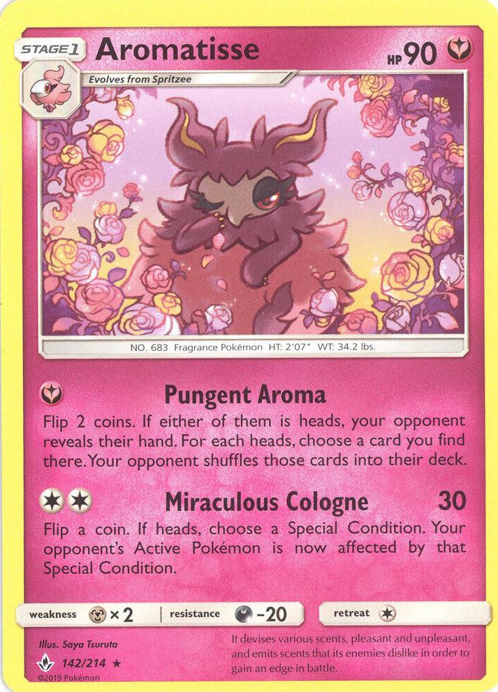 Aromatisse 2019 Pokemon Sun & Moon Unbroken Bonds