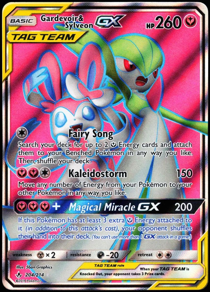 2019 Gardevoir & Sylveon #204