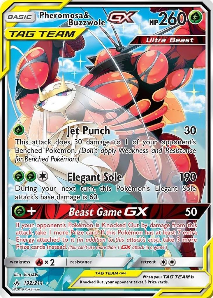 2019 Pheromosa & Buzzwole #192