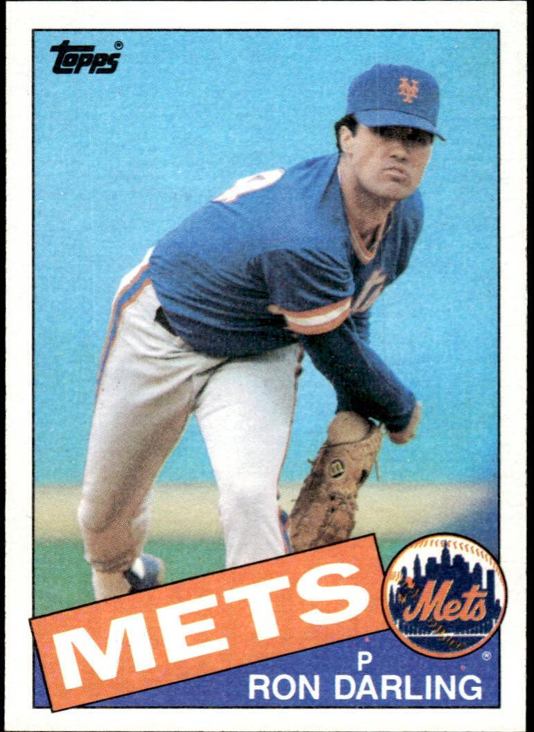 1985 Topps Mini Ron Darling #415 card