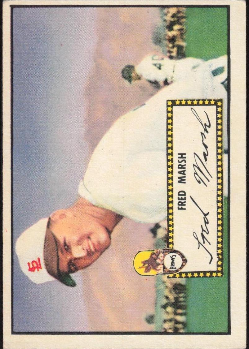 1952 Fred Marsh #8