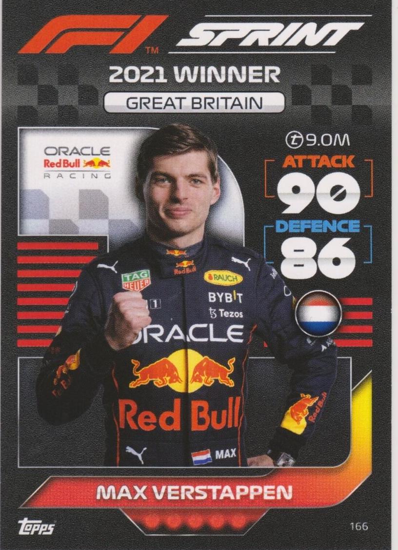 2022 Max Verstappen #166