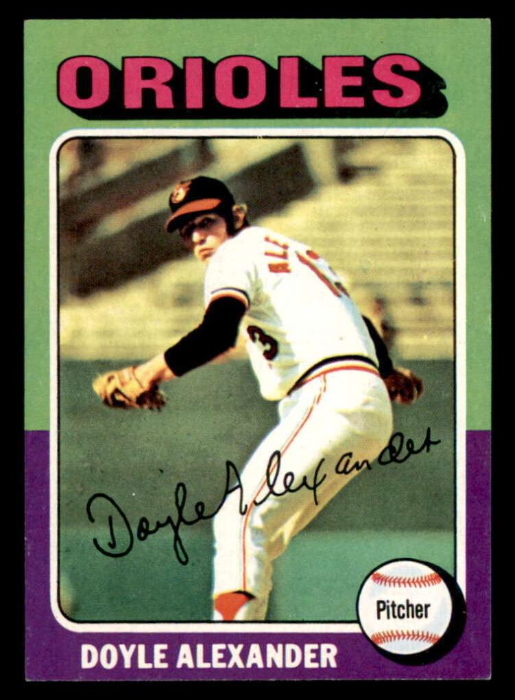 Doyle Alexander 1975 Topps Mini Baseball