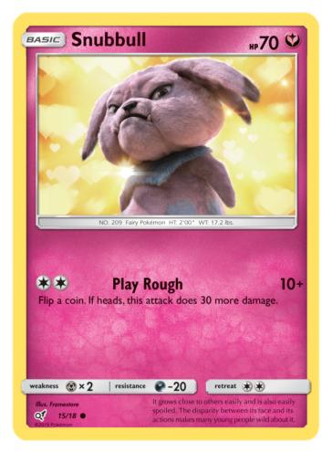Snubbull 2019 Pokemon Sun & Moon Detective Pikachu