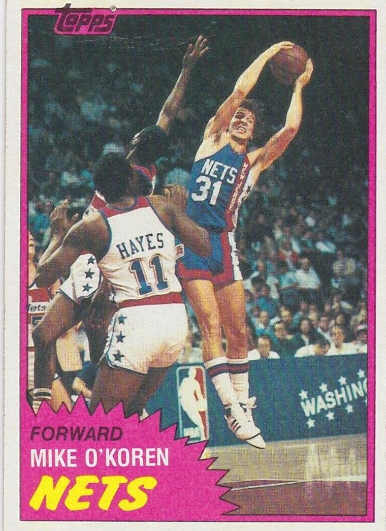 1981 Mike O'Koren #81