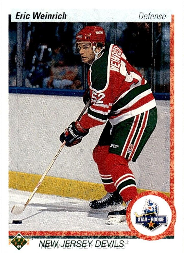 1990 Upper Deck Eric Weinrich #245 card
