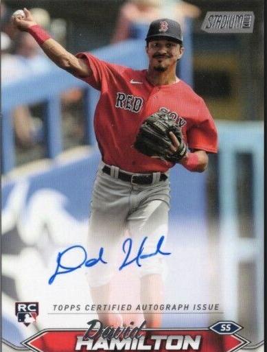 2024 Topps Stadium Club David Hamilton #SCBA-DH card