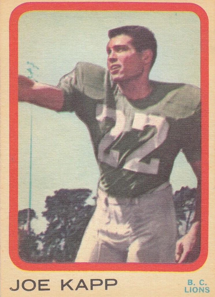 1963 Joe Kapp #3