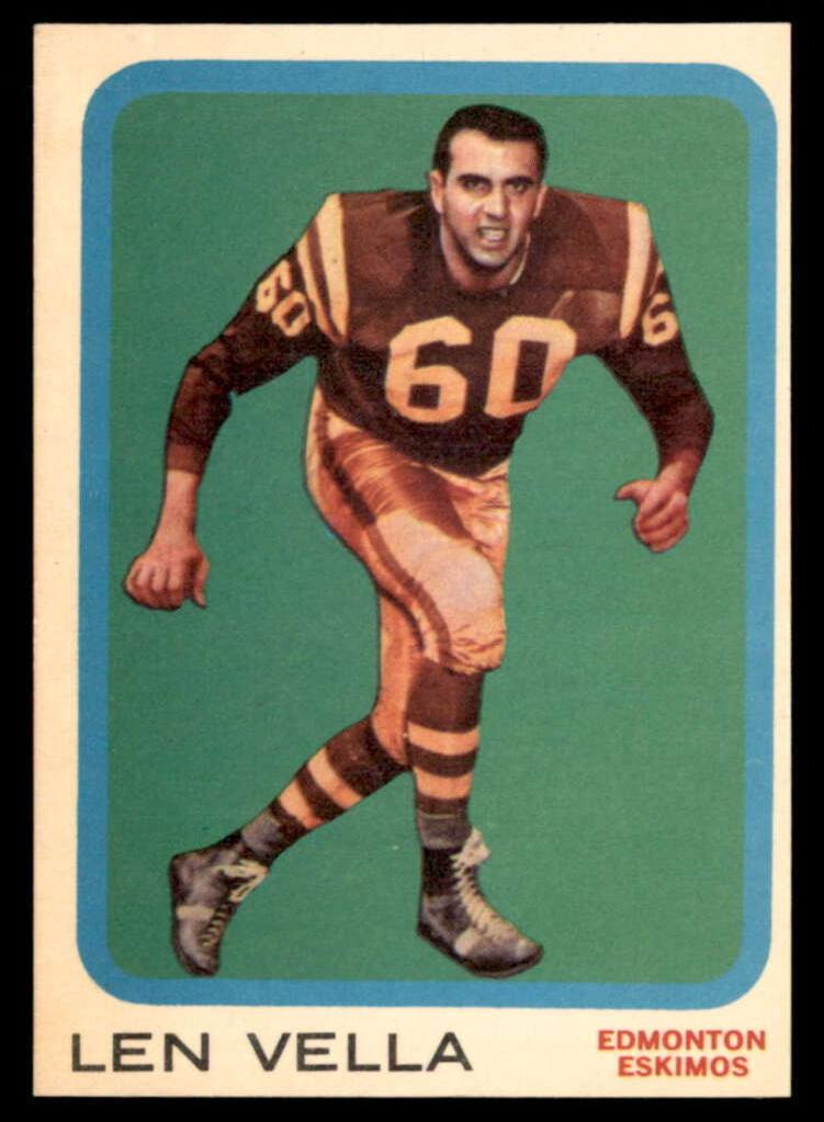 1963 Len Vella #25