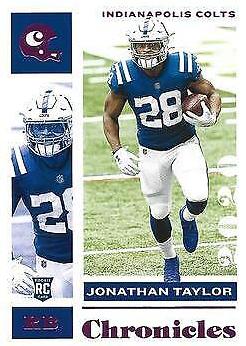 2020 Panini Chronicles Jonathan Taylor [Pink] #42 card