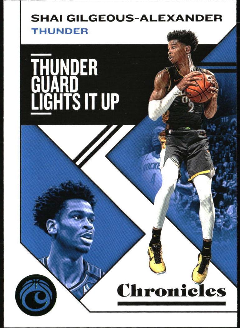2019 Panini Chronicles Shai Gilgeous-Alexander #26 card