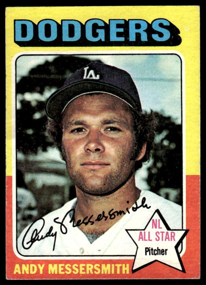 1975 Topps Andy Messersmith #440 card