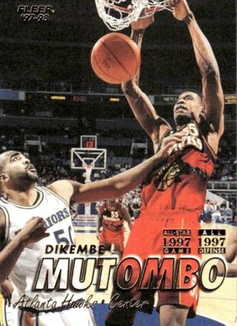 1997 Dikembe Mutombo #55