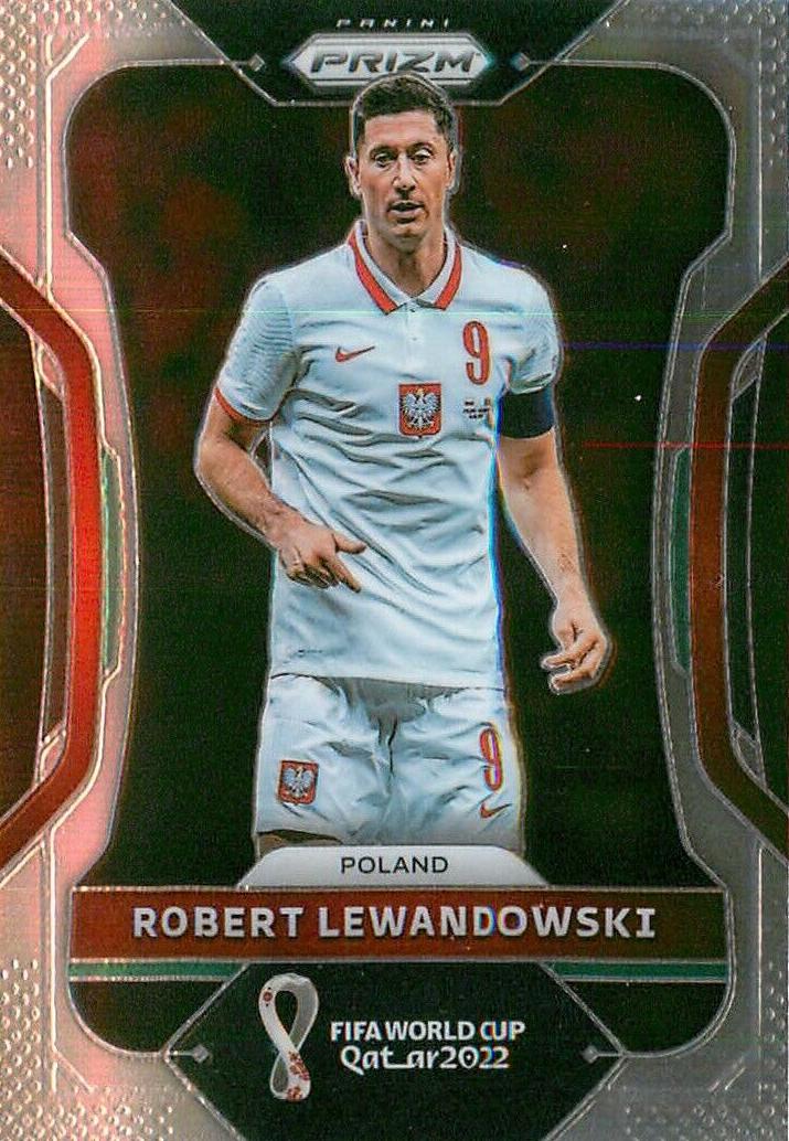 2022 Robert Lewandowski [Prizms Blue Shimmer] #170