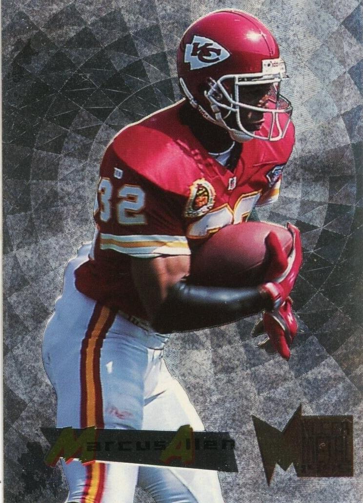 1995 Fleer Metal Marcus Allen #2 card