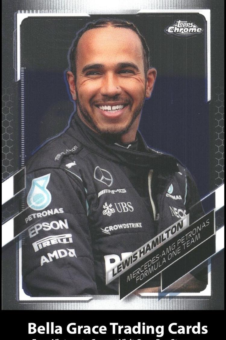 2021 Lewis Hamilton [B&W RayWave] #50