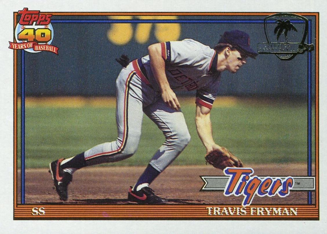 1991 Travis Fryman #128