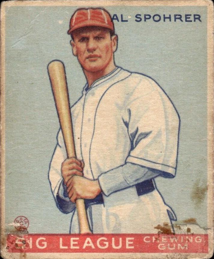 1933 Al Spohrer #161
