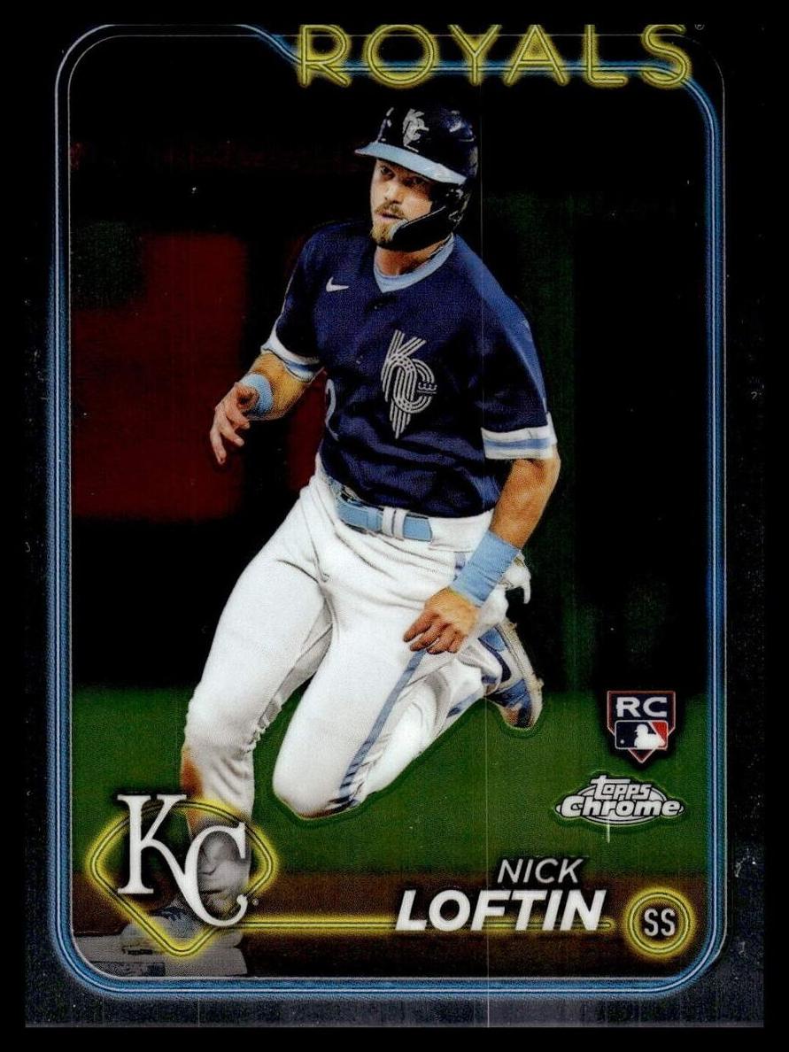 Nick Loftin 2024 Topps Chrome Baseball card