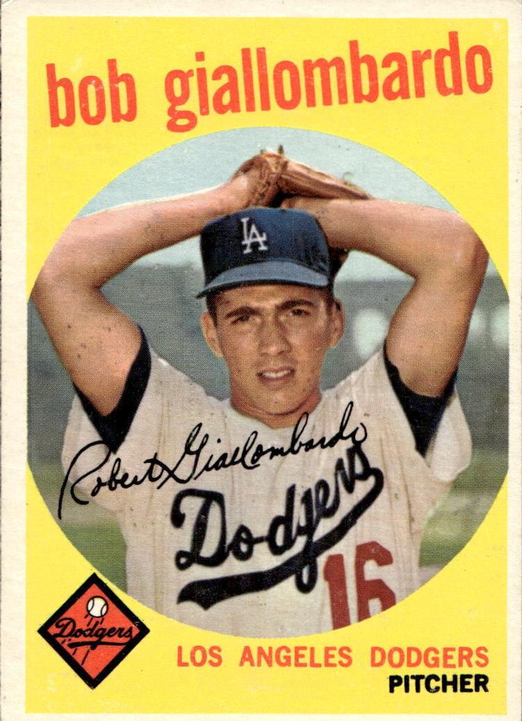 1959 Bob Giallombardo [No Optioned Statement] #321
