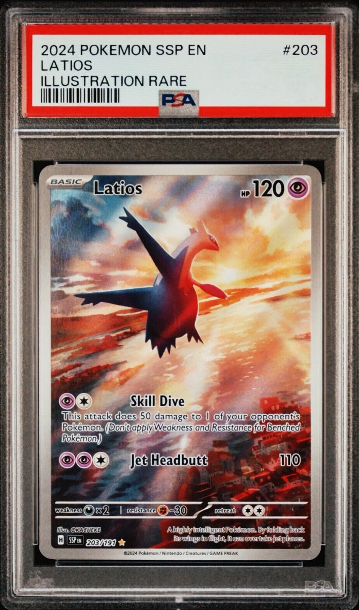 Latios 2024 Pokemon Scarlet & Violet Surging Sparks