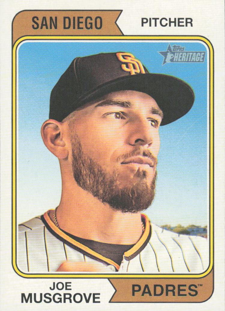 2023 Topps Heritage Joe Musgrove #173 card