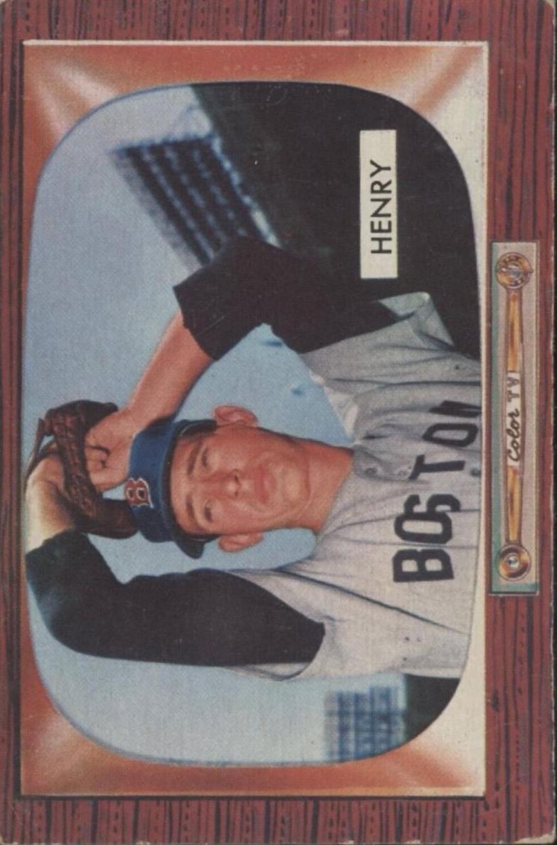 1955 Bowman Bill Henry #264 card