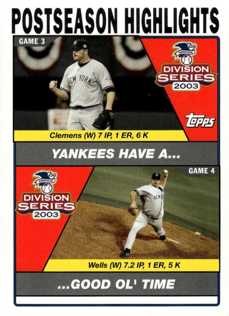 2004 Roger Clemens #349