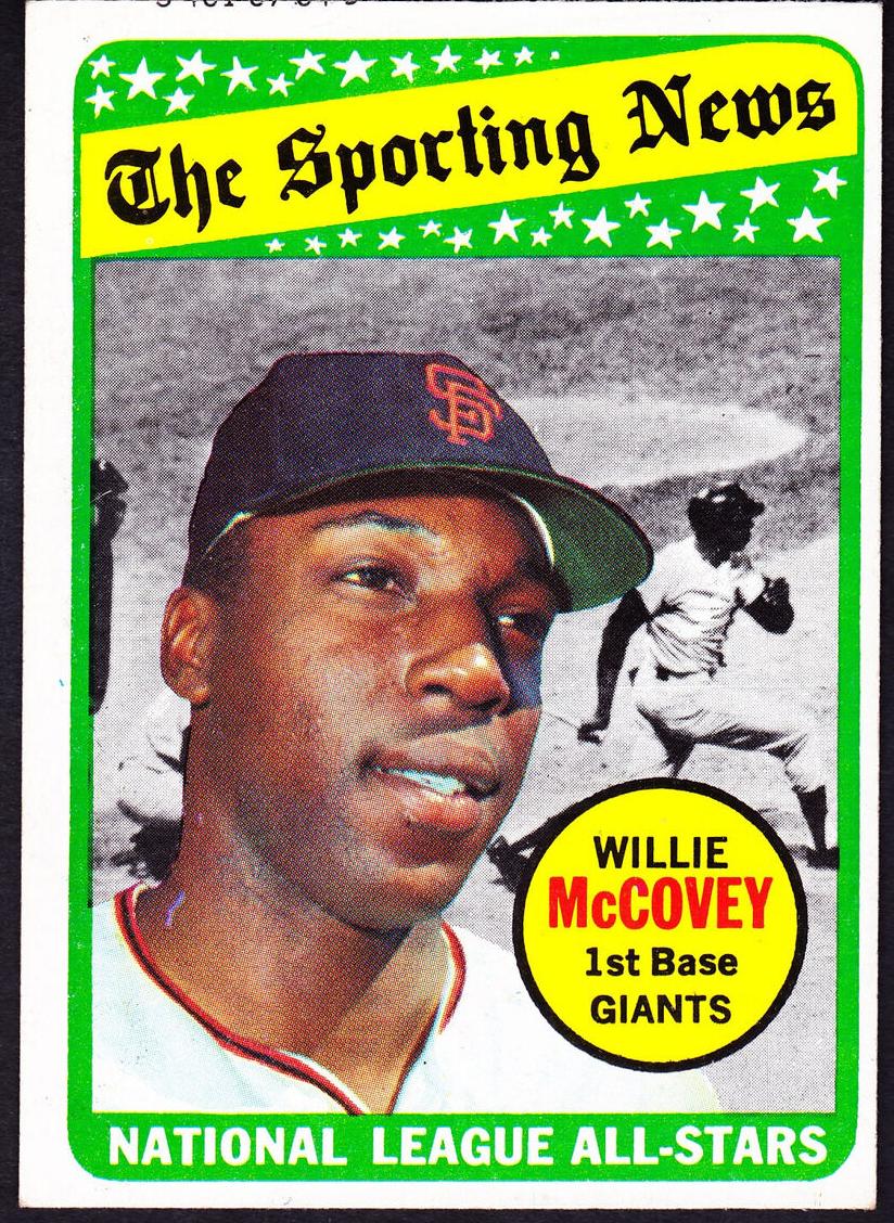 1969 Topps Willie McCovey #416 card