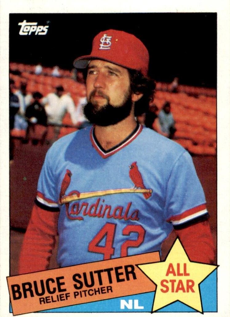 1985 Bruce Sutter #722