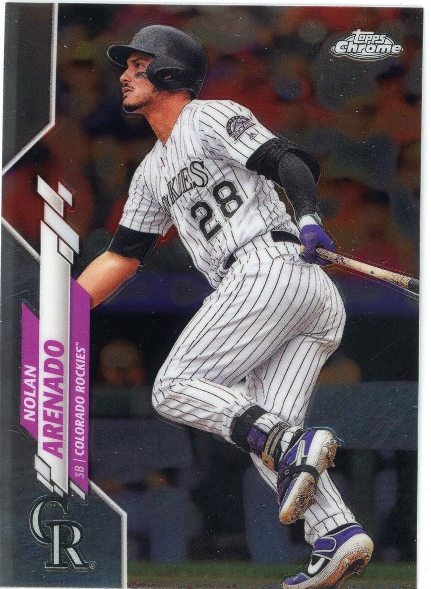 2020 Topps Chrome Nolan Arenado #174 card