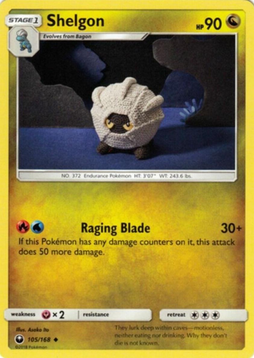 Shelgon 2018 Pokemon Sun & Moon Celestial Storm