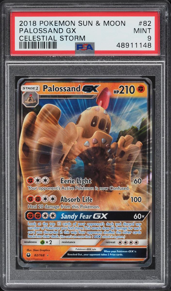 Palossand GX 2018 Pokemon Sun & Moon Celestial Storm