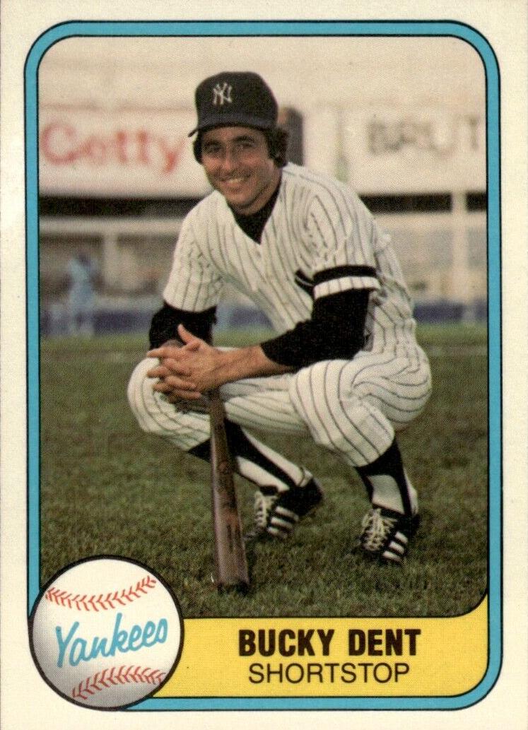 1981 Bucky Dent #80