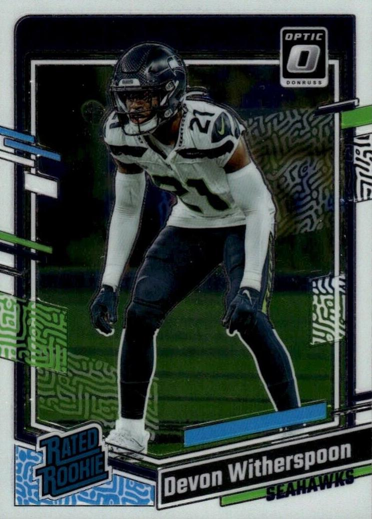 Devon Witherspoon 2023 Donruss Optic Football card