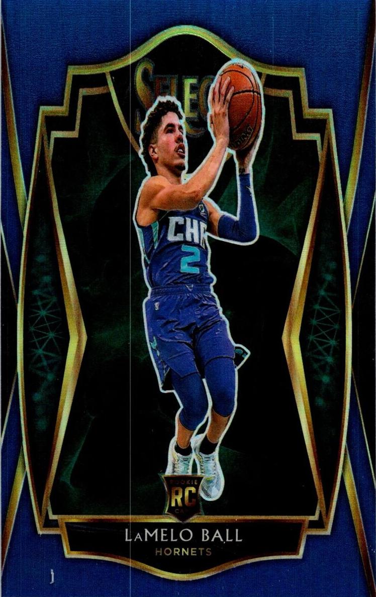 2020 Panini Select LaMelo Ball [Blue] #183 card