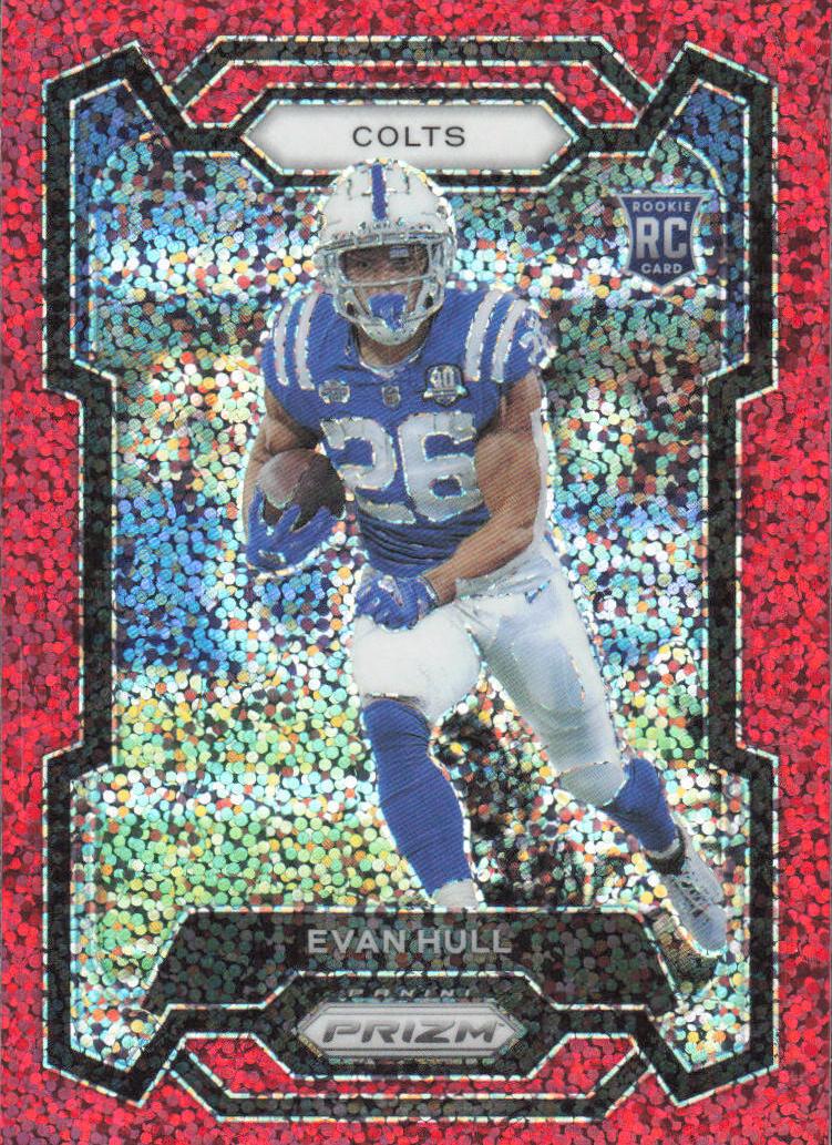 Evan Hull 2023 Prizm Football card
