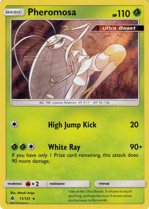 Pheromosa 2018 Pokemon Sun & Moon Forbidden Light