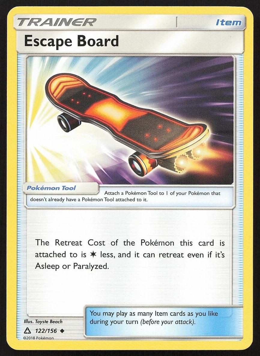 Escape Board 2018 Pokemon Sun & Moon Ultra Prism