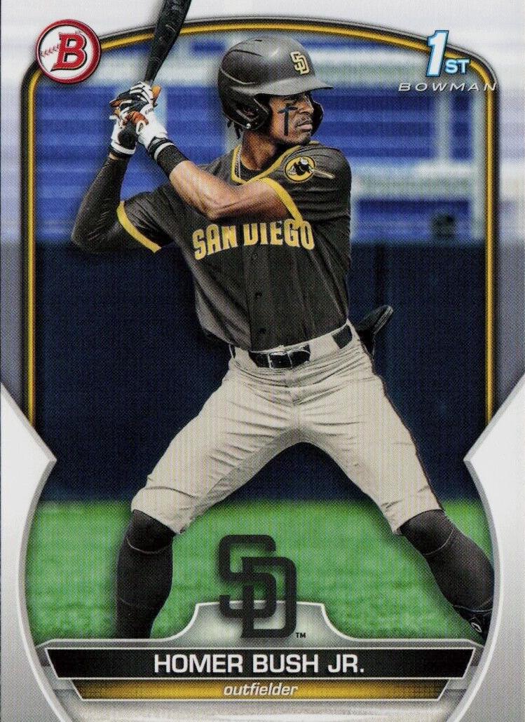 2023 Homer Bush Jr. #BD-124