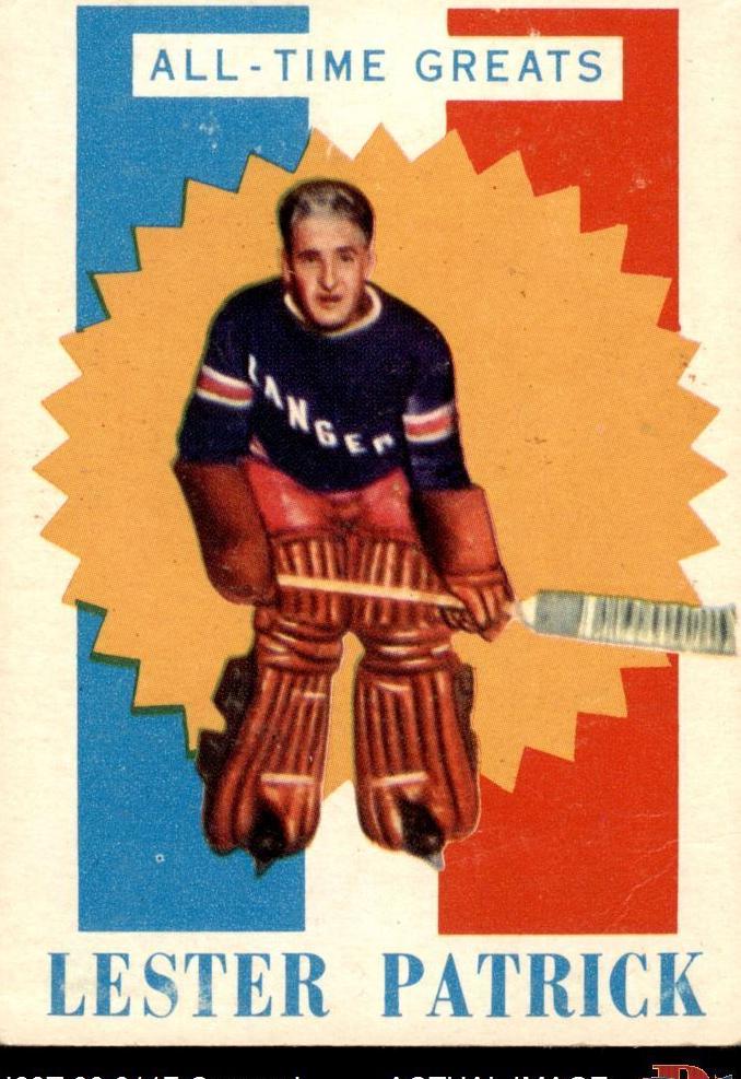 1960 Topps Lester Patrick #1 card