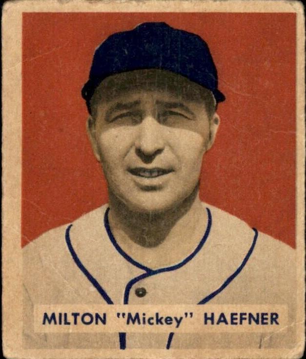 1949 Mickey Haefner #144