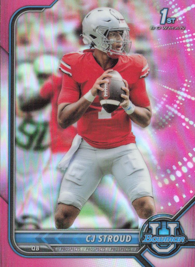2021 C.J. Stroud [Pink Refractor] #3