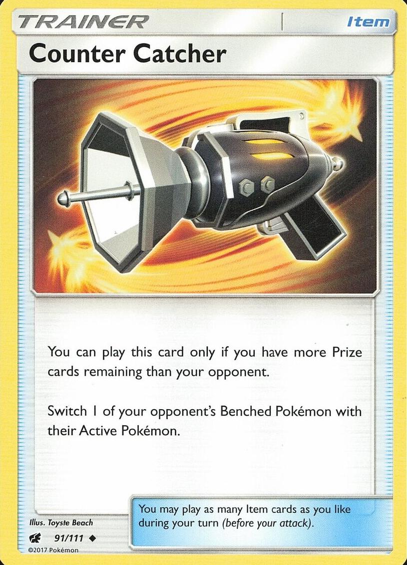Counter Catcher 2017 Pokemon Sun & Moon Crimson Invasion