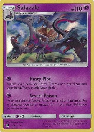 Salazzle 2017 Pokemon Sun & Moon Crimson Invasion
