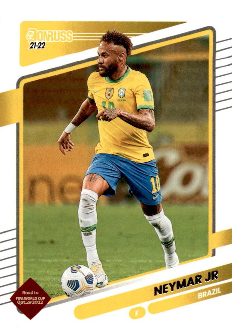 Neymar Jr - 2021 Panini Donruss Road to Qatar Soccer